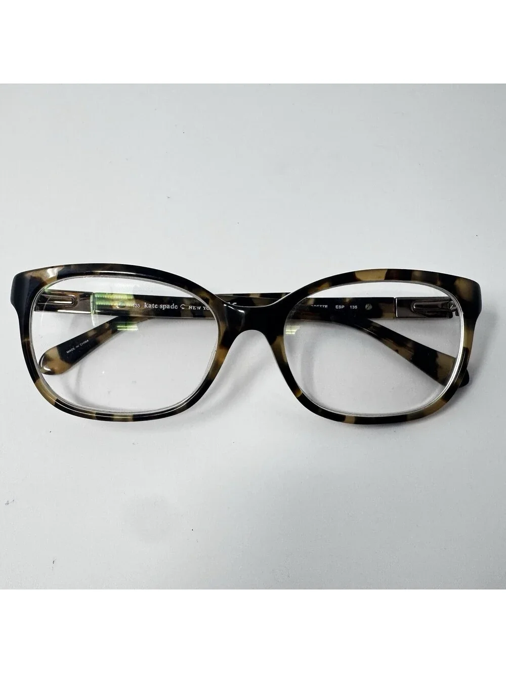 Kate Spade Josette 0ESP Camel Tortoise Eyeglass Frames Only 52-17-135